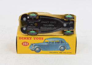 Dinky toys 151 Triumph 1800 Virtually Mint/Nice box