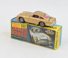 Corgi Toys 261 James Bond DB5 Virtually Mint/Lovely box (Without indicator casting) 'Scandinavian Collection'