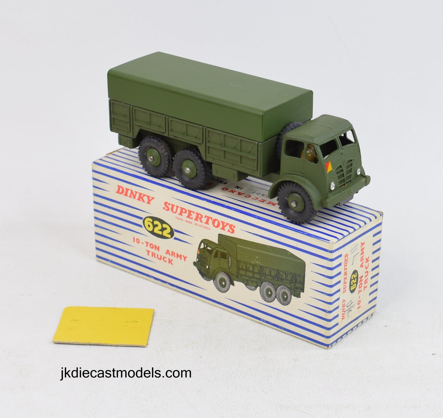 Dinky toys 622 10-ton Army Truck Virtually Mint/Nice box