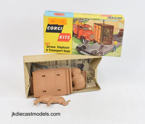 Corgi 607 Circus Elephant & Transport Cage Mint/Boxed