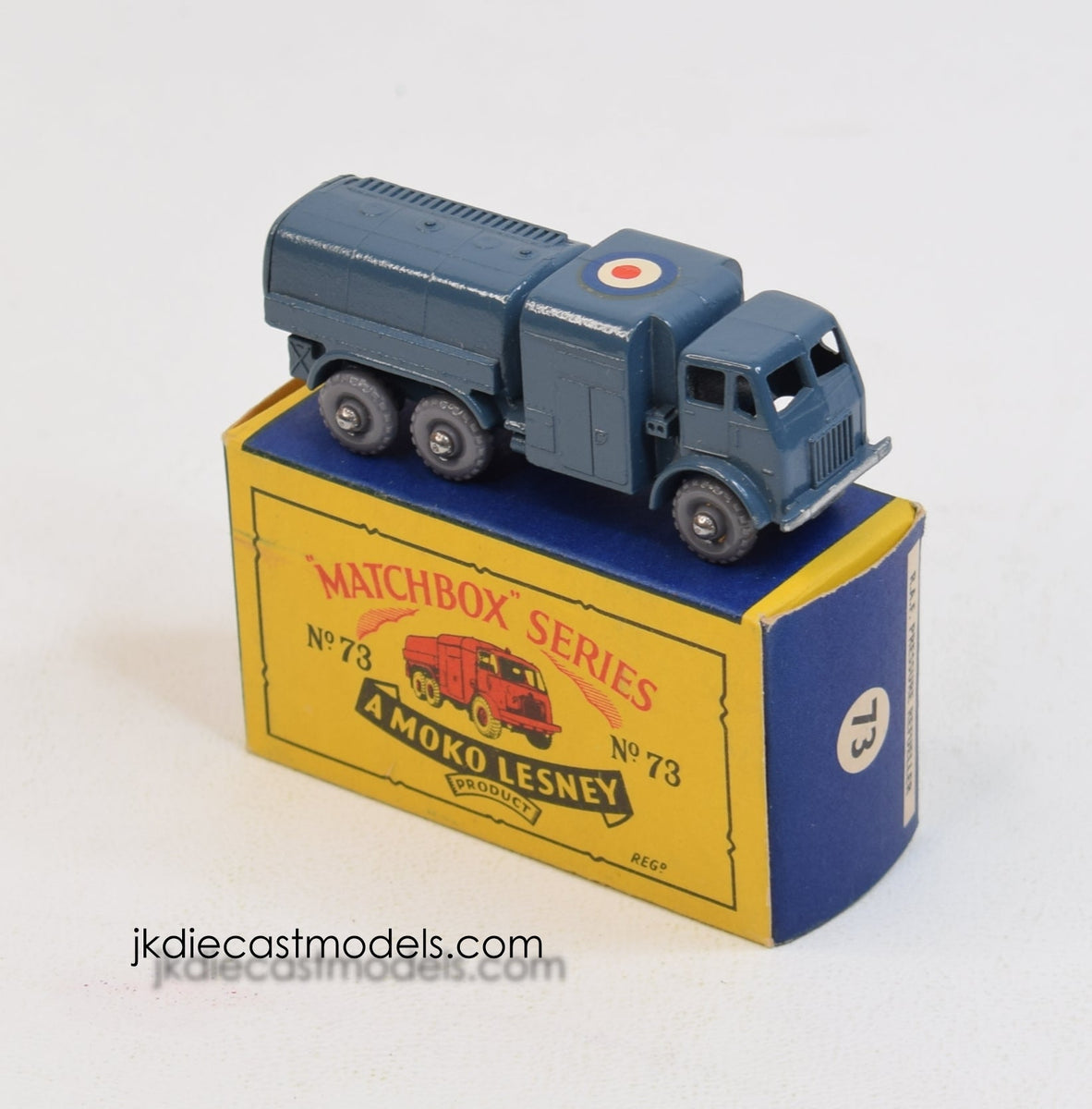Matchbox Lesney 73 RAF Refueller GPW/B4 box Virtually Mint/Lovely box