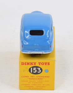 Dinky Toys 153 Standard Vanguard Virtually Mint/Lovely box (Rare late issue)