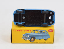 Dinky Toys 153 Standard Vanguard Virtually Mint/Lovely box (Rare late issue)