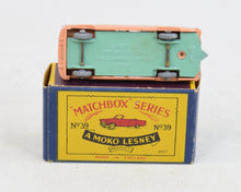 Matchbox Lesney 39 Zodiac Convertible RW/B2 box Virtually Mint/Nice box