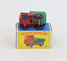 Matchbox Lesney 2 'Muir-Hill' Dumper Mint/Boxed (Business card)