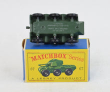 Matchbox Lesney 67 Saladin BPW/D type Virtually Mint/Boxed