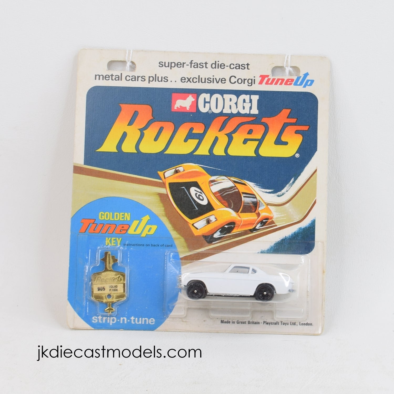 Corgi Rockets 905 Volvo p1800 Saint M.O.C 'The Winchester Collection'