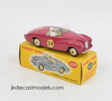 Dinky toys 107 Sunbeam Alpine Sports Virtually Mint/Lovely box