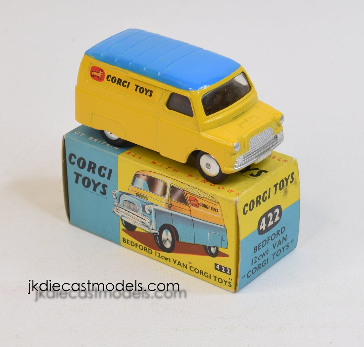 Corgi Toys 422 Bedford Van 'Corgi Toys' Virtually Mint/Nice box