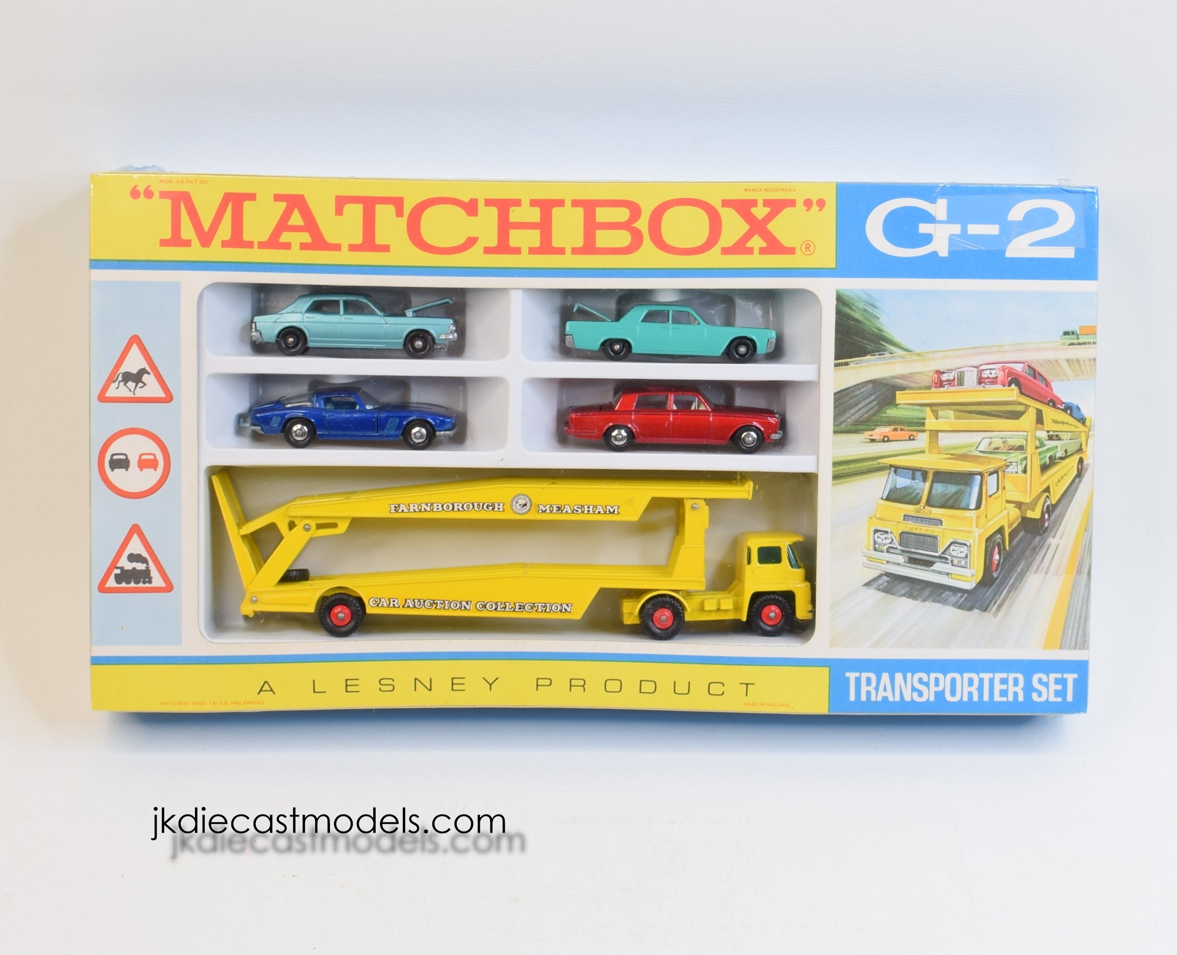 Matchbox G-2 Transporter Set Mint/Boxed - Sealed cellophane – JK DIE ...