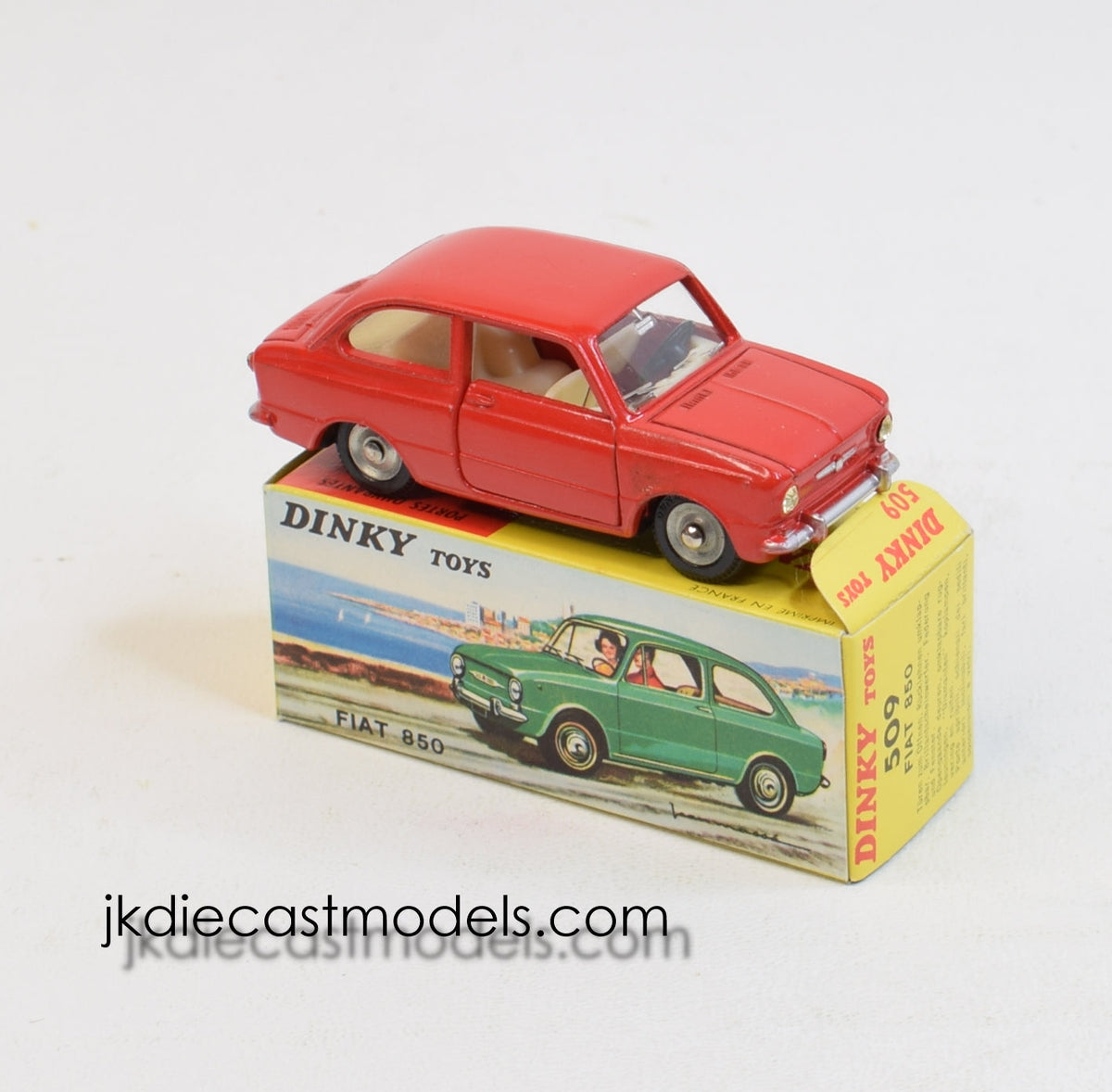 French Dinky  509 Fiat 850 Mint/Lovely box (No.3)