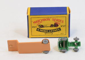 Matchbox Lesney 27 Beford Low loader RW/B1 Virtually Mint/Boxed