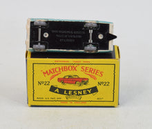 Matchbox Lesney 22 Vauxhall Cresta Near Mint/Boxed