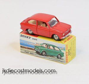 French Dinky  509 Fiat 850 Mint/Lovely box (No.2)