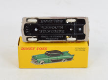 Dinky Toys 24D Plymouth Belverdere Virtually Mint/Nice box