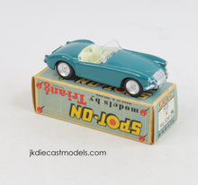 Spot-on 104 MGA Virtually Mint/Boxed (Pacific green/teal) 'Shropshire Collection'