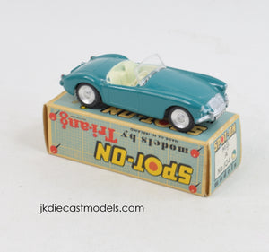 Spot-on 104 MGA Virtually Mint/Boxed (Pacific green/teal) 'Shropshire Collection'