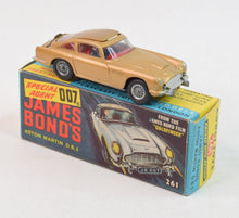 Corgi Toys 261 James Bond DB5 Virtually Mint/Boxed (Toffee Gold) - 'Llanellen' Collection