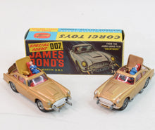 Corgi Toys 261 James Bond DB5 Virtually Mint/Boxed (Toffee Gold) - 'Llanellen' Collection