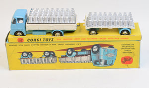 Corgi toys Gift set 21 E.R.F Dropside with milk churns - Very Near Mint/Boxed