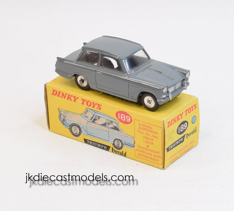 Dinky Toys 189 Triumph Herald 'Promotional' Virtually Mint/Boxed