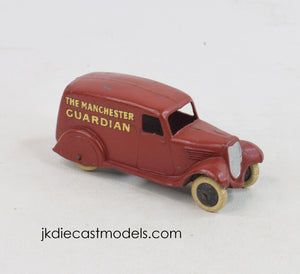 Dinky toys 28c 'Manchester Guardian' Type 2 Delivery Van - Very Near Mint