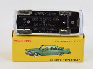 French Dinky 545 De Soto Diplomat Virtually Mint/Nice box (Colour trial)