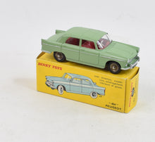 French Dinky Toys 553 Peugeot 404 Virtually Mint/Boxed (Colour trial/short run)