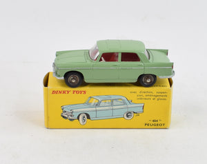 French Dinky Toys 553 Peugeot 404 Virtually Mint/Boxed (Colour trial/short run)