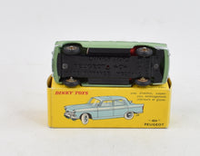 French Dinky Toys 553 Peugeot 404 Virtually Mint/Boxed (Colour trial/short run)