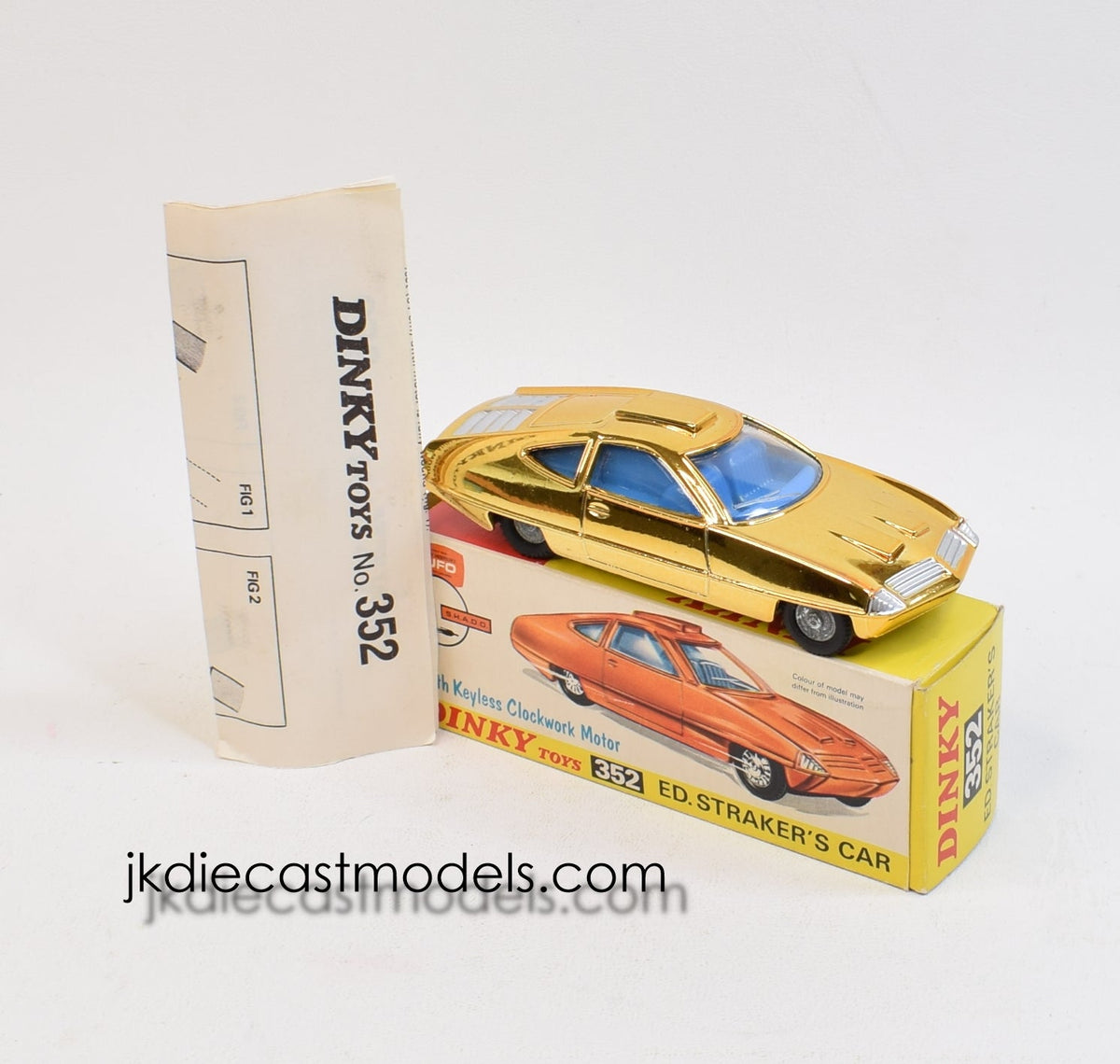 Dinky toys 352 Ed Straker’s Virtually Mint/Nice box