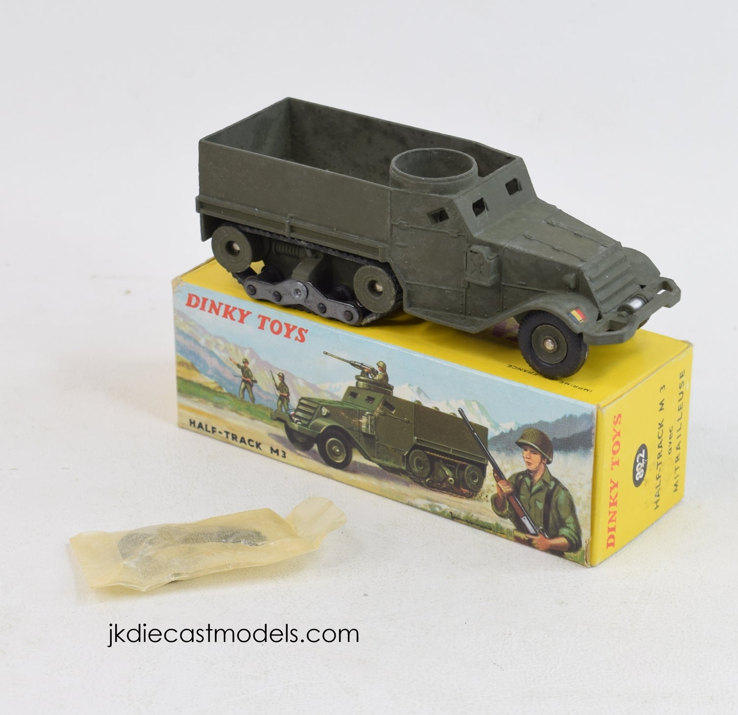 French Dinky 822 Half-Track Virtually Mint/Boxed 'Scandinavian Collection'