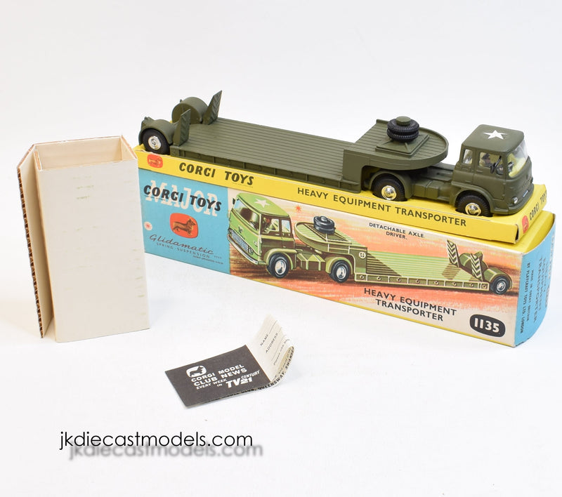 Corgi toys 1135 Bedford Equipment Transporter Virtually Mint