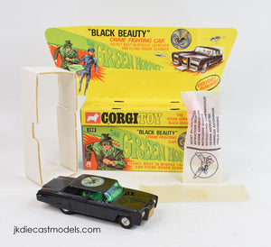 Corgi toy 268 Green Hornet Virtually Mint/Boxed (Rare gold radiator) 'Kensington Collection'