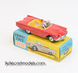 Corgi Toys 215s Ford Thunderbird Virtually Mint/Lovely box 'Avonmore' Collection