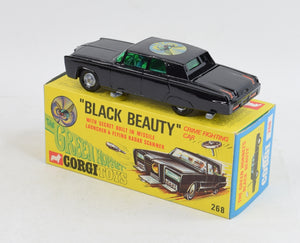 Corgi toy 268 Green Hornet Virtually Mint/Lovely box (Cast hubs) 'Kensington Collection'