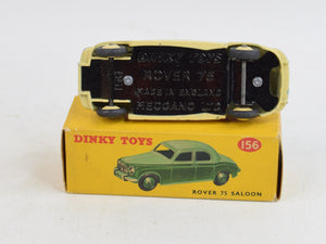 Dinky Toys 156 Rover 75 Virtually Mint/Nice box