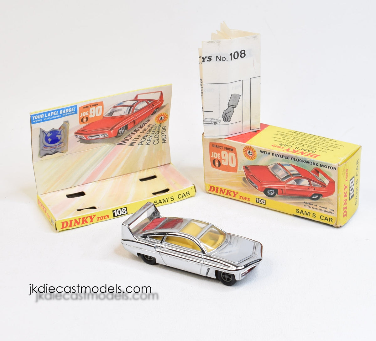 Dinky toys 108 Sam's Car Very Near Mint/Boxed