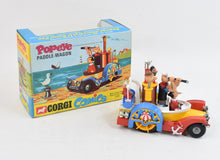 Corgi toys 802 Popeye Paddlewagon Virtually Mint/Nice box