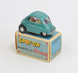 Spot-on 118 BMW Isetta Virtually Mint/Boxed (Sea green) 'Shropshire Collection'