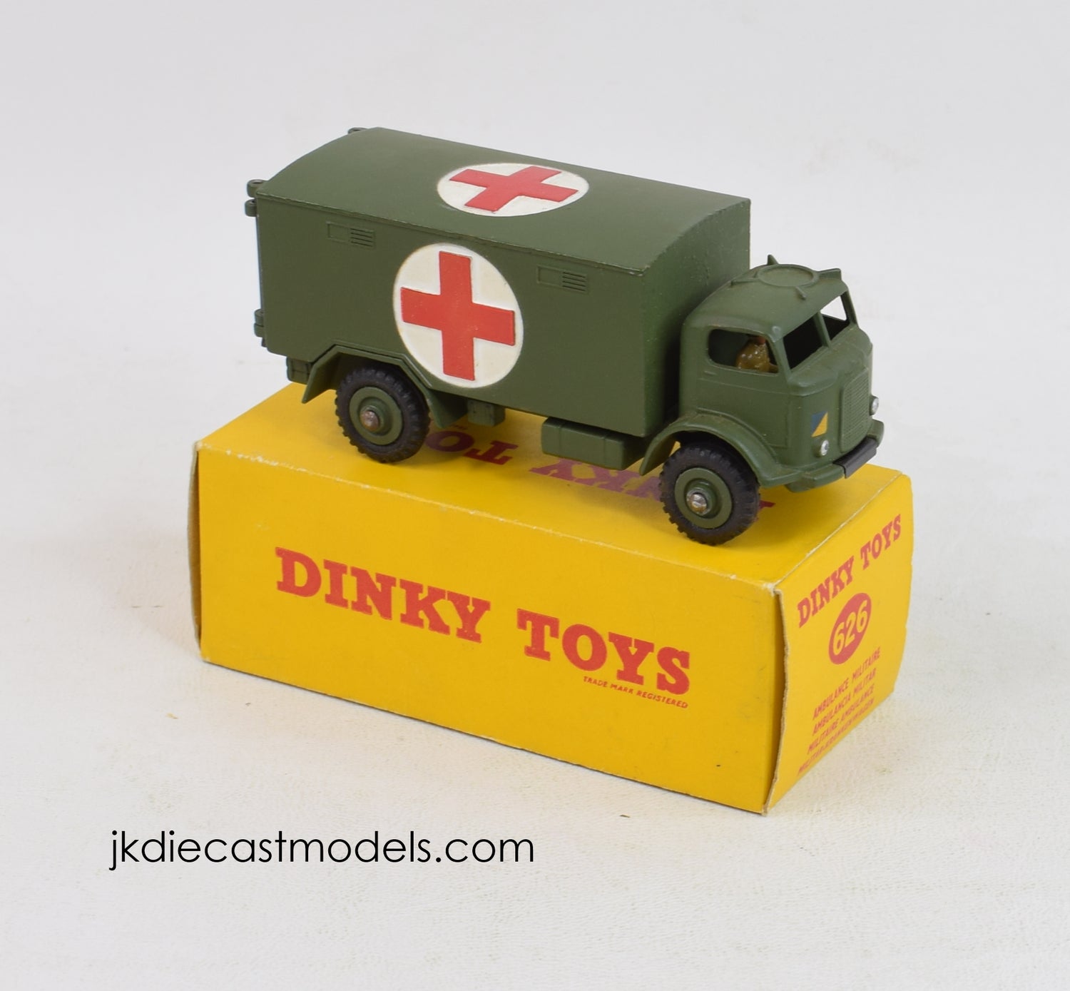 Dinky 626 Military Ambulance Virtually Mint/Nice box