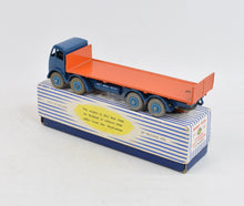 Dinky toys 503/903 Foden flat truck with tailboard Virtually Mint/Boxed (French blue/burnt orange)