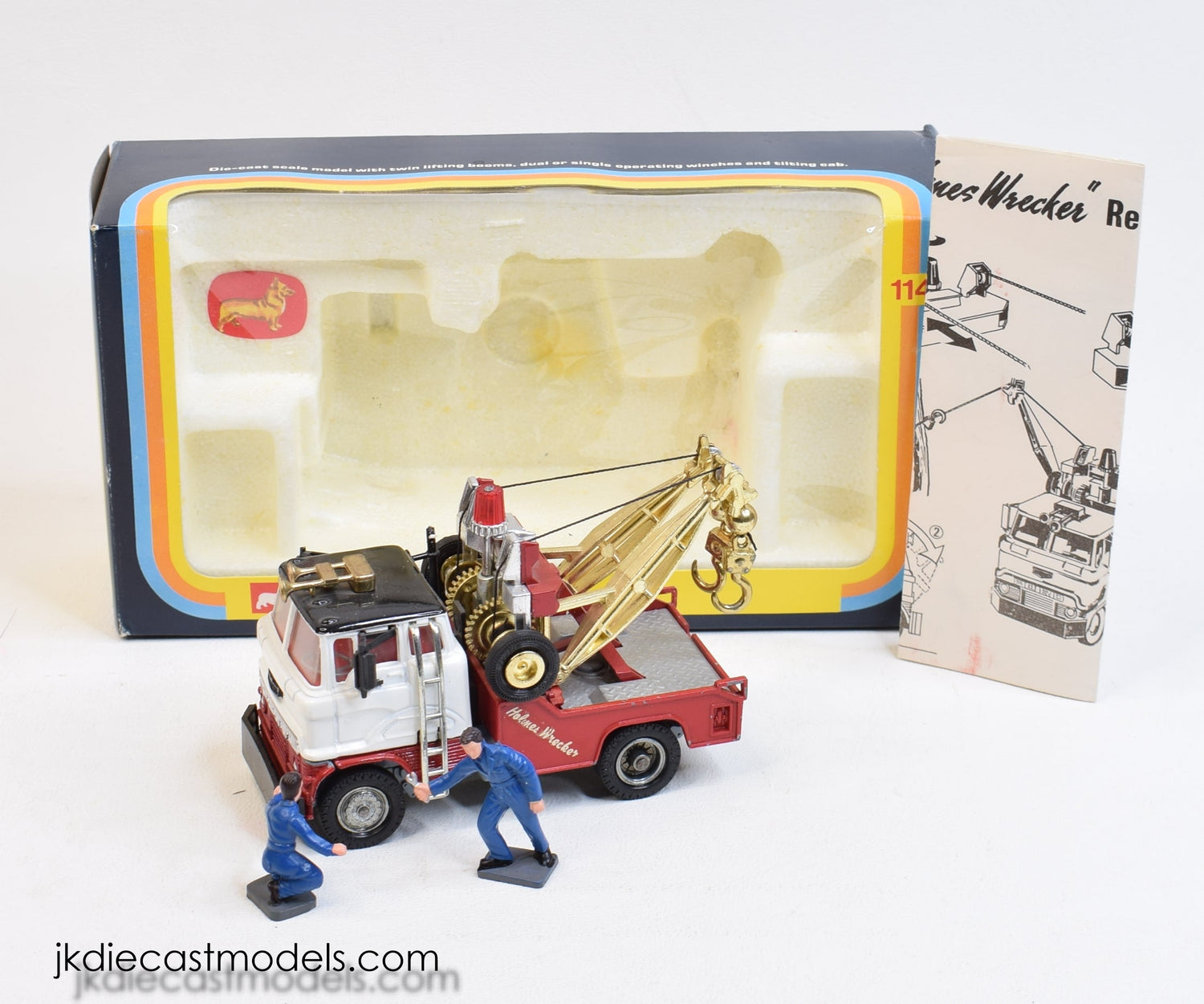 Corgi toys 1142 Holmes 'Wrecker' Very Near Mint/Nice box 'Carlton' Collection