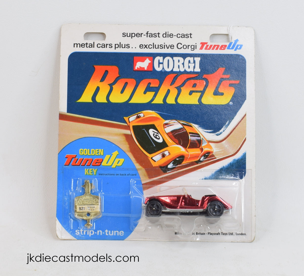 Corgi Rockets 921 Morgan Plus 8 M.O.C 'Winchester Collection'