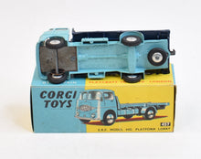 Corgi toys 457 E.R.F Platform Lorry Virtually Mint/Nice box (Flat hubs)