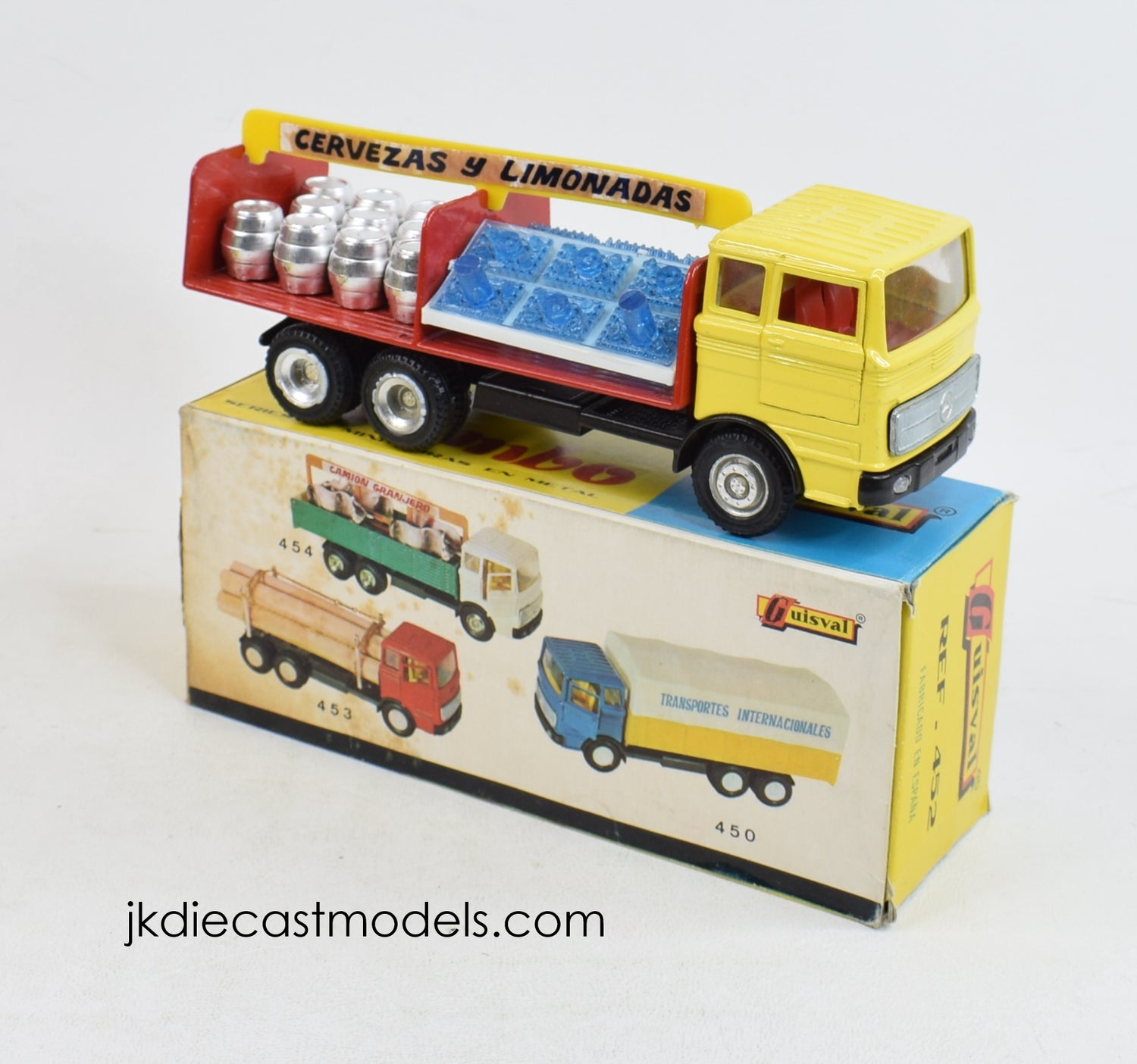 Guisval Serie Jumbo 452 Drinks truck Virtually Mint/Boxed 'Scandinavian Collection'