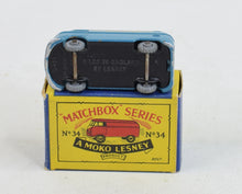 Matchbox Lesney 34 VW RW/B2 box Virtually Mint/Nice box