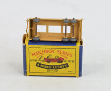 Matchbox Lesney 16 trailer RW/B1box Virtually Mint/Boxed