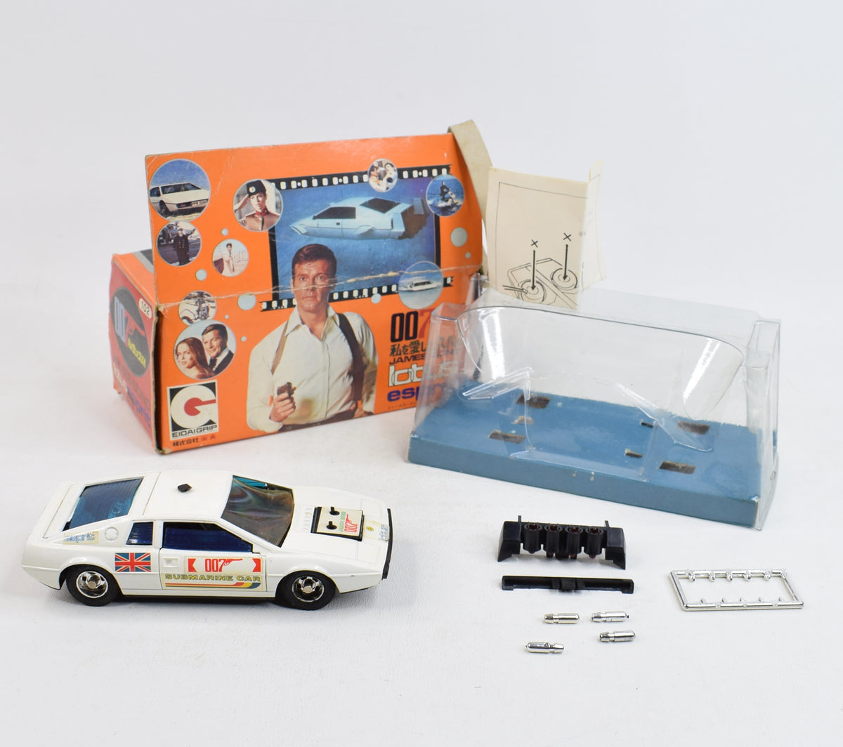 Eidai toys of Japan No.102 - James Bond Lotus Esprit 'T.S.W.L.M' Virtually Mint/Boxed 'Scandinavian Collection'