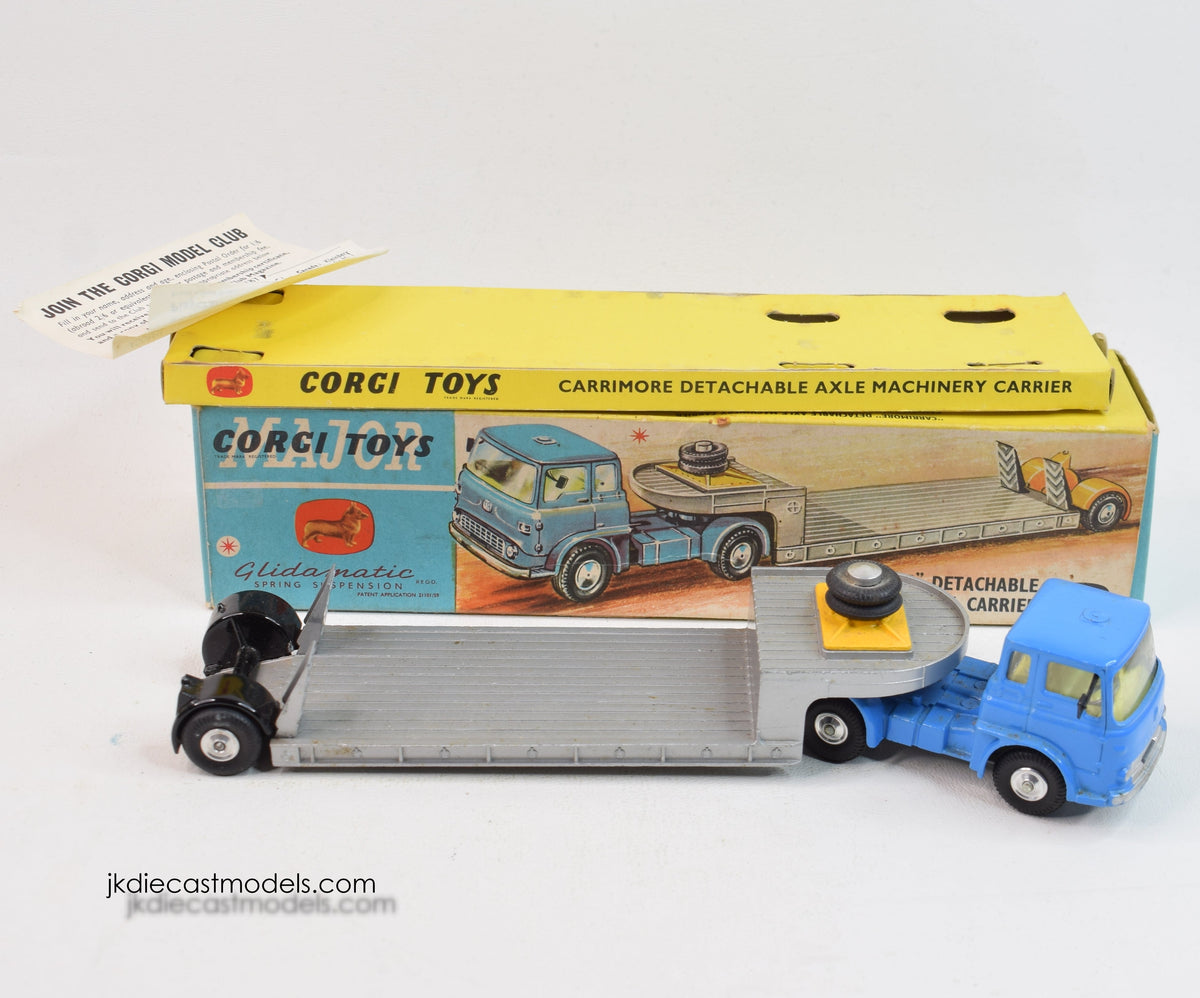 Corgi toys 1131 Bedford 'Carrimore' Low Loader Virtually Mint/Boxed